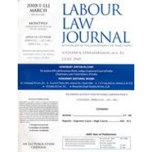 Labour Law Journal  - Annual Subscription 2026 [LLJ]